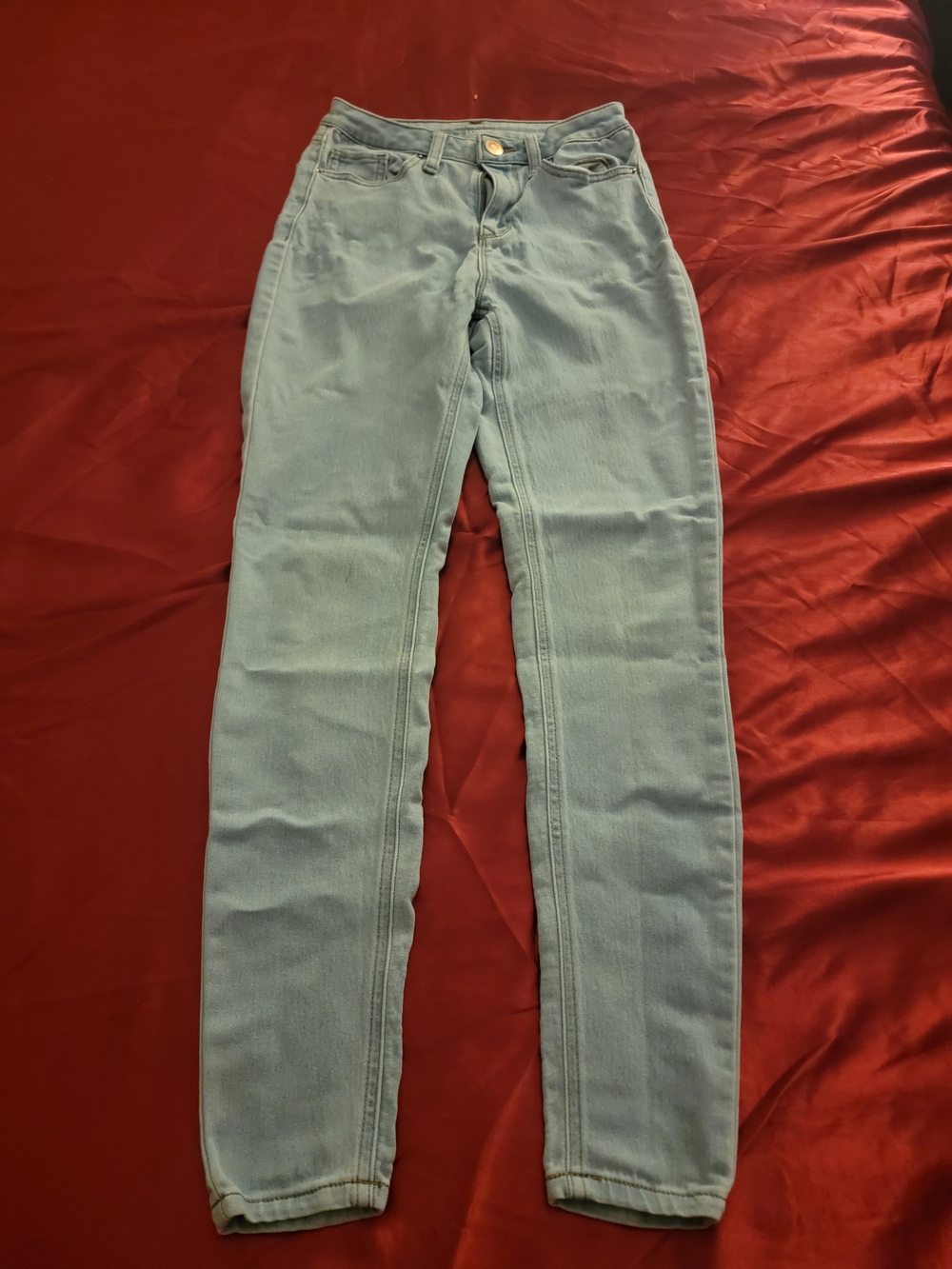 No Boundaries Light Blue Skinny Jeans